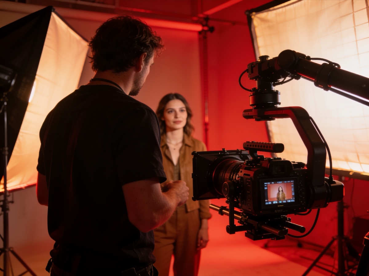 Brand video production shoot by SEOgrey